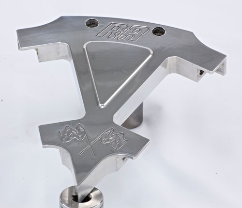 R&R Cycles, Inc. Billet Coil Brackets (Polished)